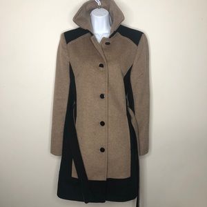 Calvin Klein Wool Blend Coat Size 6